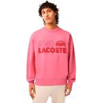 Sweats Lacoste roses en coton Taille 3 XL look casual pour homme 