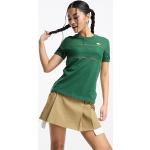 T-shirts Lacoste vert foncé Taille XXS classiques pour femme en promo 