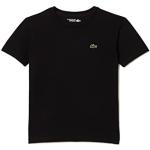 T-shirts à manches courtes Lacoste noirs en jersey Taille 8 ans look fashion pour garçon de la boutique en ligne Amazon.fr 