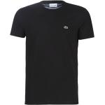 T-shirts Lacoste noirs Taille XS pour homme en promo 