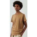T-shirts Lacoste Classic marron Taille S pour homme 