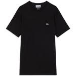 T-shirts Lacoste Classic noirs Taille XS pour homme 