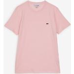 T-shirts Lacoste Classic roses Taille M pour homme 