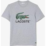 T-shirts Lacoste argentés en jersey à manches longues à manches longues Taille XL look fashion pour homme en promo 