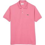 Polos Lacoste roses Taille XL pour homme 