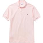 Polos Lacoste roses à manches courtes Taille XXL look casual pour homme 