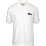 Polos brodés Lacoste blancs Taille XS look casual pour homme 