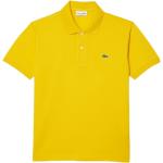 Polos Lacoste jaunes Taille XL look casual pour homme 