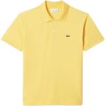 Polos Lacoste jaunes Taille XS look casual 