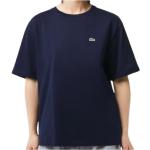 T-shirts Lacoste bleus Taille XL pour femme 