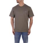 T-shirts Lacoste gris Taille XS look casual pour homme 