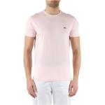 T-shirts col rond Lacoste roses à manches courtes à col rond Taille XS look casual pour homme 