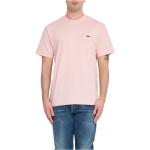 T-shirts Lacoste roses Taille XL look casual pour homme 