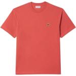 T-shirts Lacoste rouges Taille XL look casual pour homme 