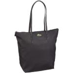 Lacoste Women Handbag, Pochette pour femme noir 27x35x14 cm (B x H x T)
