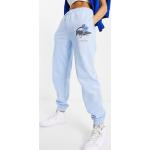 Pantalons classiques Lacoste bleues claires Taille S pour femme 