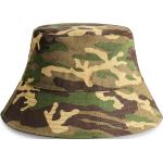 Chapeaux cloches verts camouflage pour homme 