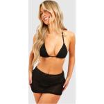 Surmaillots  Boohoo noirs minis Taille M look fashion pour femme 