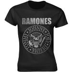 Ladies The Ramones Seal Punk Rock Heavy Metal officiel Femmes Dames T-shirt (Large)