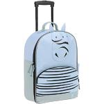 Valises trolley & valises roulettes Lässig About Friends bleues à motif animaux look fashion pour enfant en promo 