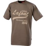 Lafont - Tee-shirt de travail manches courtes mixte NIKAN Marron Taille M - M 3609701328665