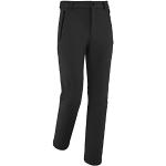 Pantalons techniques Lafuma noirs en shoftshell coupe-vents respirants stretch Taille XL look fashion pour homme 
