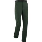 Pantalons de randonnée Lafuma vert foncé avec ceinture coupe-vents stretch Taille M look fashion pour homme en promo 