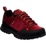 Chaussures de randonnée Lafuma rouges en cuir en gore tex éco-responsable Pointure 40,5 pour femme 