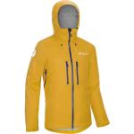 Vestes de ski jaunes imperméables coupe-vents respirantes look fashion pour homme 
