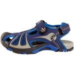 Chaussures de randonnée bleues en caoutchouc respirantes Pointure 34 pour femme 