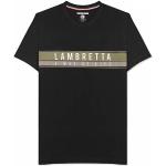 Lambretta Chest Stripe Hommes T-shirt SS0157-BLK