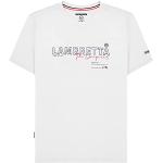 Lambretta T-shirt rétro à manches courtes avec logo original pour homme, bleu marine, L