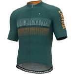 Maillots de cyclisme saison été verts respirants à manches courtes Taille XL look fashion pour homme 
