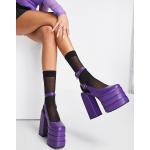 Lamoda - Videogames - Chaussures à talon et plateforme oversize - Violet