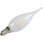 Lampe bougie LED E14 mate BXS35 1W 100 lumen 2200K