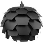 Suspensions design Beliani Segre ampoules E27 noires en pin contemporaines 
