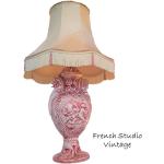 Lampes de table rose bonbon en céramique 