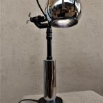 Lampes grises en métal steampunk 