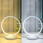 Lampes de table multicolores en aluminium modernes 
