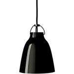 Fritz Hansen Lampe suspendue modèle Caravaggio P4 E26, conçue par Cecilie Manz, éclairage flexible et réglable, aluminium, 55 x 55 x 70,2 cm, couleur noire (référence : 54007908)