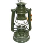 Lampes Feuerhand vert olive en verre 