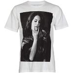 Lana Del Rey Rock Music Short Sleeve Men T-Shirt White M
