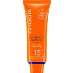 Protection solaire Lancaster Beauty indice 15 50 ml pour le visage texture crème 