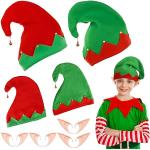 Déguisements d'elfe pour fêtes de Noël multicolores look fashion 
