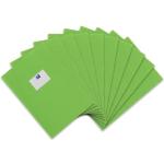 Protège-cahiers vert clair en lot de 10 