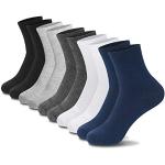 Lantch 10 paires de socquettes - Chaussettes sport longues ，l’utilisation quotidienne Chaussette Hommes et Femmes socquettes (Tube moyen Multicolore 10 Paires,39-44)