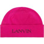 Chapeaux de créateur Lanvin rose foncé en laine Tailles uniques pour femme 