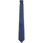 Cravates en soie de créateur Lanvin bleues Tailles uniques pour homme 