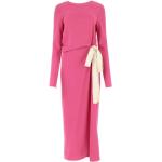 Maxis robes de créateur Lanvin roses maxi Taille M pour femme 