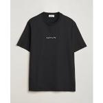 T-shirts de créateur Lanvin noirs avec broderie pour homme 